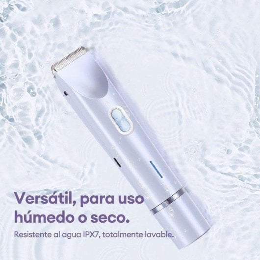 Rasoir Corps Paxa Paxa-zb-0236l Étanche IPX7 Double Tête