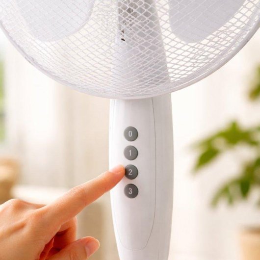 Ventilador de pie Melchioni Family MF2109P40 40 cm 40 W 3 velocidades oscilante