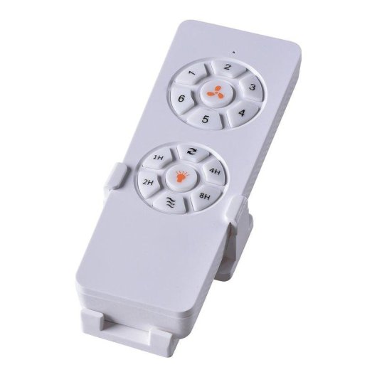 Ventilador de techo Melchioni Family MF2503CEI con luz LED, 6 velocidades, aspas retráctiles