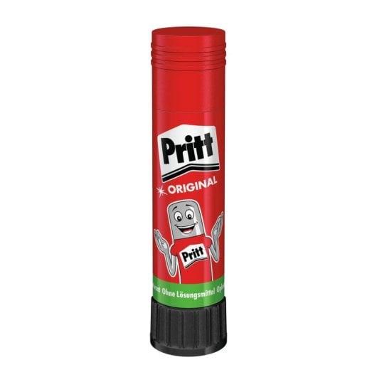 Colle en bâton Pritt 900040 11 g carton tissu papier lavable