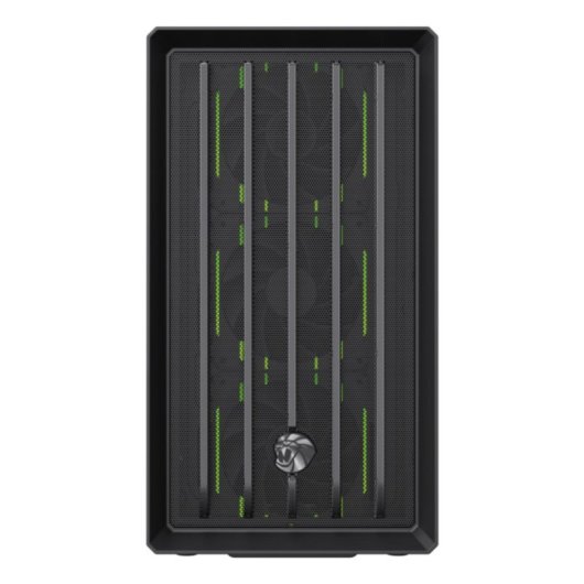 Torre GameMax CLAW 360 BK Micro ATX Preto Gaming RGB Vidro