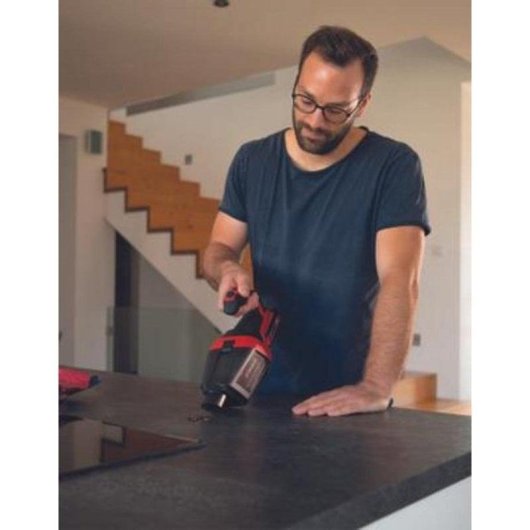 Aspirateur sans Sac Einhell TE-HV 18/06 Li 72W Sans Fil 0,6L Noir Rouge