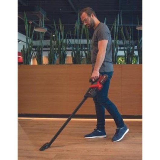 Aspirateur sans Sac Einhell TE-HV 18/06 Li 72W Sans Fil 0,6L Noir Rouge