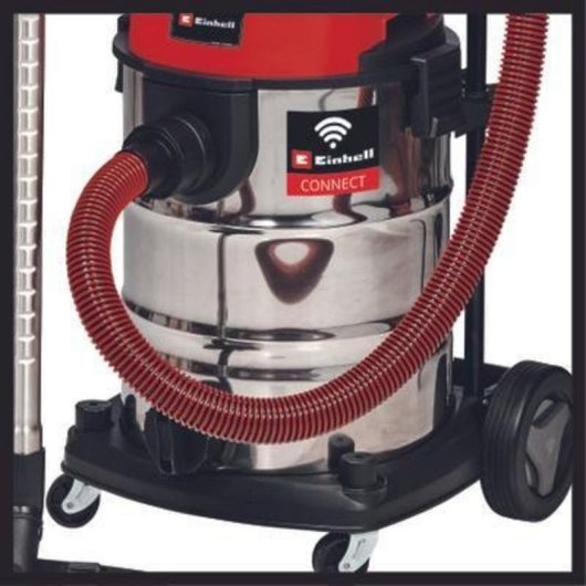 Aspirapolvere Bidone Einhell TP-VC 36/30 S Auto Solo 36W 30L Filtro Acqua