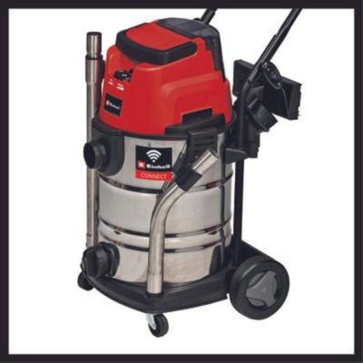 Aspirador Industrial Einhell TP-VC 36/30 S Auto Solo 36W 30L Filtração Água