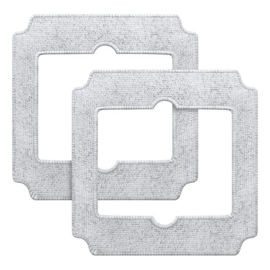Almohadilla de limpieza Ecovacs Winbot mini Gris 2 piezas 215 mm