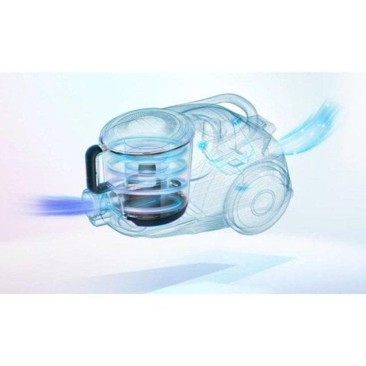 Beutelloser Staubsauger Bosch Serie 6 BGC41XSIL 700W 2,4L EPA-Filter Schwarz