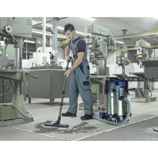 Aspiradora Industrial Nilfisk ATTIX 40-01 PC INOX 1500W 37 L Seco y Húmedo Multicolor