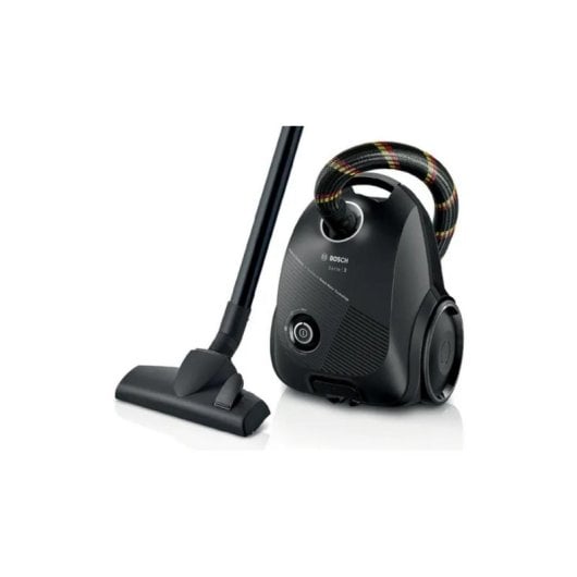Aspirapolvere con Sacco Bosch Serie 2 BGDS2CHAMP 600W 3,5L Filtro Igienico Nero