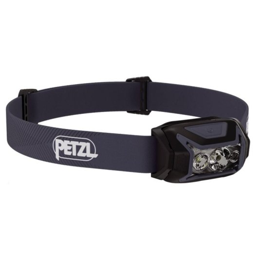 Linterna Petzl Actik con Cinta para Cabeza, Negra, IPX4