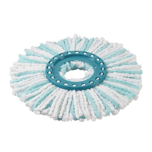 Wischmop-Kopf Leifheit 52104 Mikrofaser Türkis Weiß