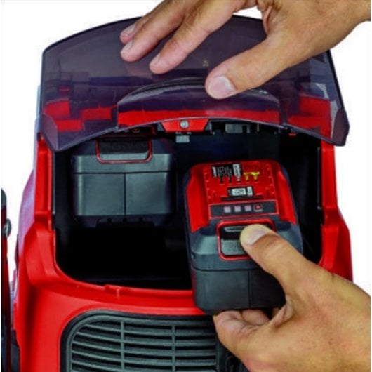 Aspiradora con Bolsa Einhell TE-VC 36/25 Li S-Solo 36V 25L Sin Cables Negro Rojo