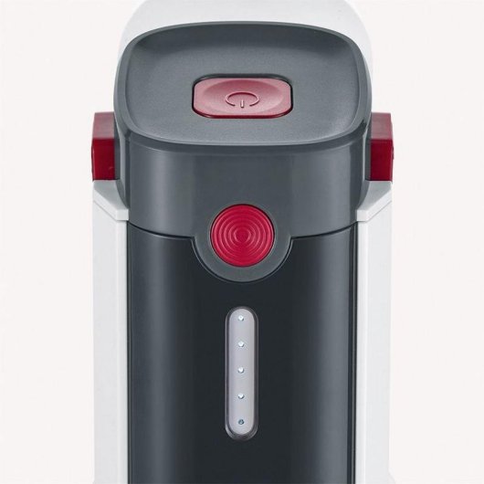 Aspirador sem Fio Severin HV 7166 400W 60min HEPA LED Vermelho Branco