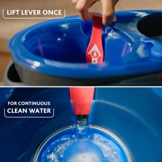 Fregona Vileda Microfibra Manche Télescopique Tête Rotative 360°