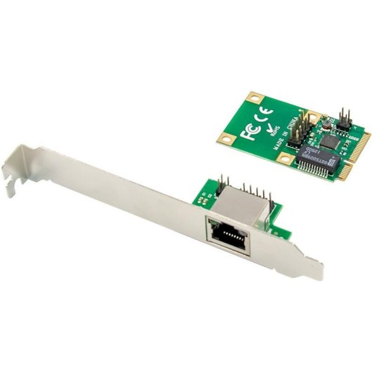Tarjeta de Red InLine 76622V PCI Express Mini Card 1000 Mbit/s RJ45