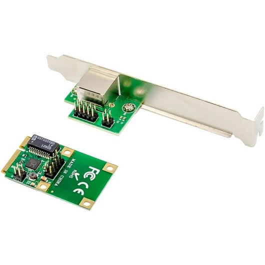 Tarjeta de Red InLine 76622V PCI Express Mini Card 1000 Mbit/s RJ45