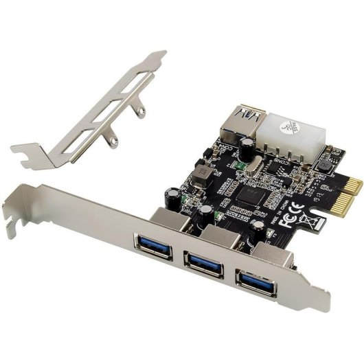 PCIe Karte InLine 76662D 4x USB 3.2 Gen 1 Low Profile