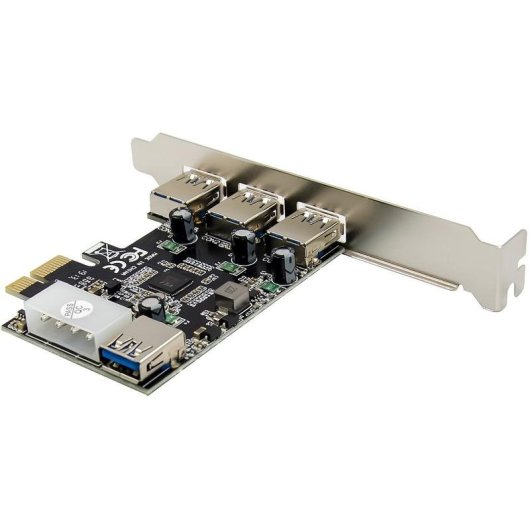 PCIe Karte InLine 76662D 4x USB 3.2 Gen 1 Low Profile