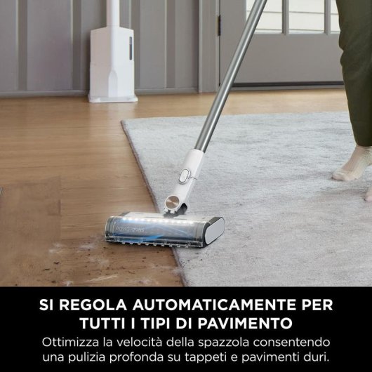 Aspirador sem Fio Sharkclean BU3521EU 240W 40min Escova Motorizada Azul Branco