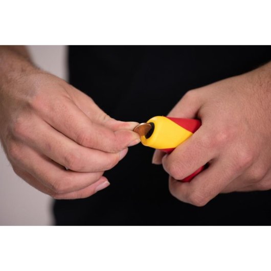 Llave dinamométrica Wiha 43177, 5-14 Nm, mecánica, rojo/amarillo