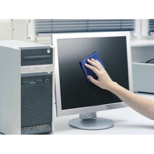 Pano microfibra Durable TechClean azul 200x200 mm superfícies sensíveis