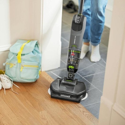 Akku Staubsauger Bissell SpinWave + Vac Pet Pro 25,9V 70 Min Wischfunktion Tierhaare