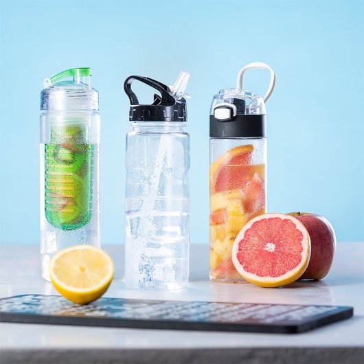 Garrafa Tritan 650 ml Livre de BPA com Dosificador