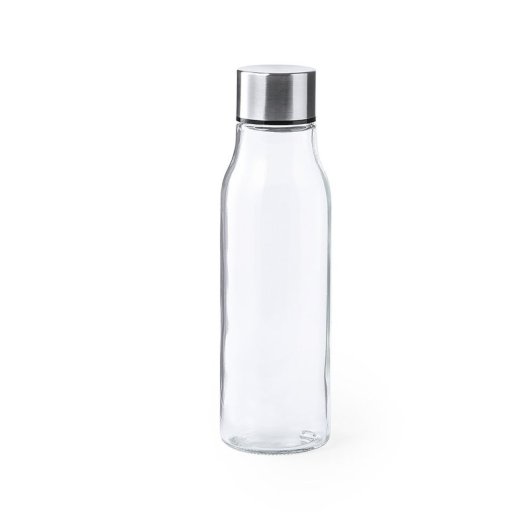Bidón 550 Ml Borosilicato Con Tapón Acero Inox.