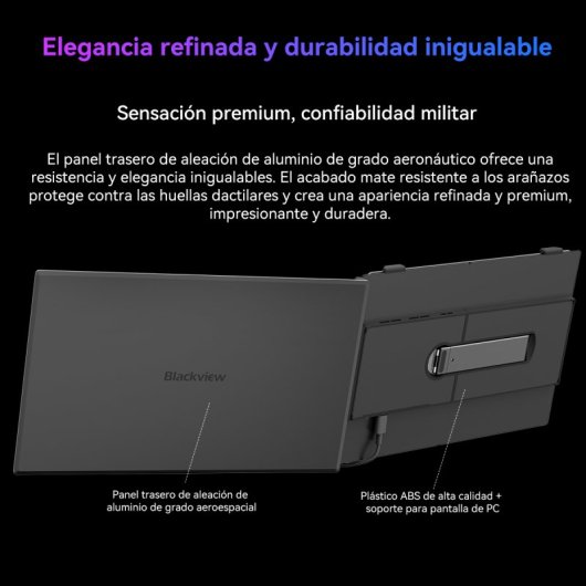 Blackview Scm6 Monitor 14" Ips Protección Anti-luz Azul Tüv Altavoces Integrados