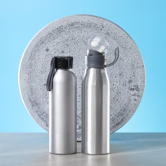 Garrafa Alumínio 700 ml Tampa Dosadora Asa Transporte