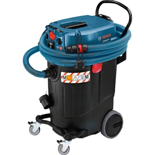 Aspirador Industrial Bosch 0 601 9C3 300 1380W Sem Saco 55L Preto Azul