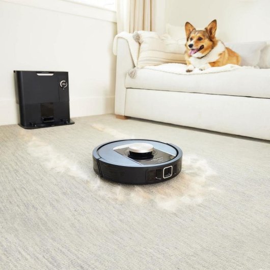 Aspirador Robô Sharkclean PowerDetect Com Esvaziamento Automático Navegação LiDAR 110 min