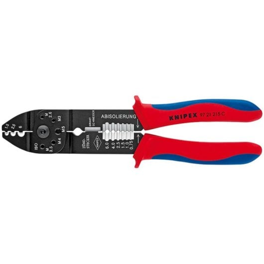 Pince diagonale Knipex 97 21 215 C 230 mm Poignée bicolore