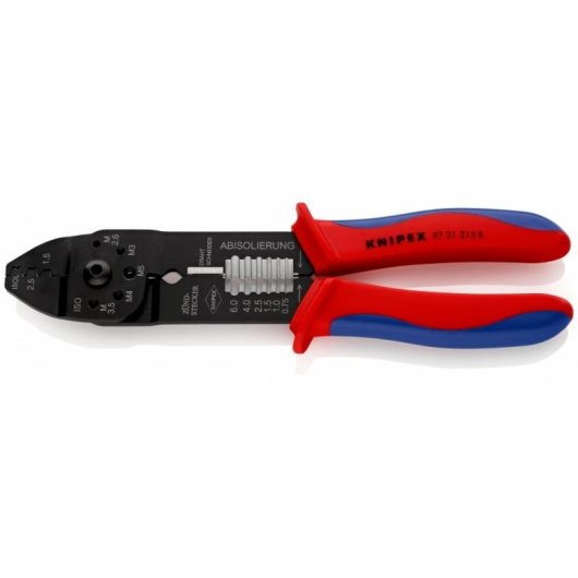 Crimpzange Knipex 97 21 215 B für AWG 13-20 ergonomisch