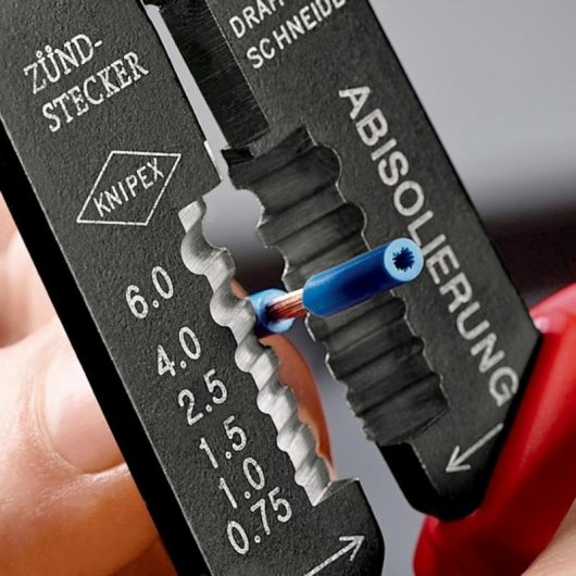 Crimpzange Knipex 97 21 215 B für AWG 13-20 ergonomisch