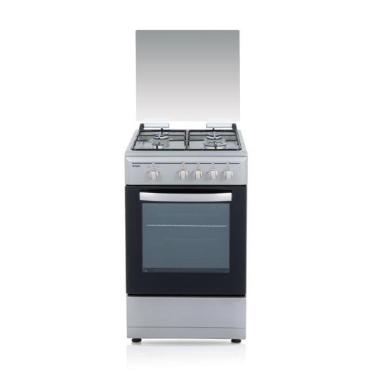 Cocina de gas Svan SKG4501X 50 cm Inox 4 Quemadores Horno 43L