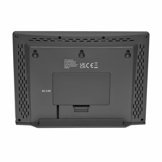 Wetterstation TFA Dostmann Meteo Jack Silber Hygrometer Barometer Innen Aussen