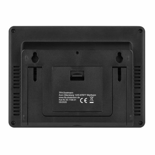 Estación Meteorológica TFA Dostmann Elements Negro con Higrómetro y Barómetro