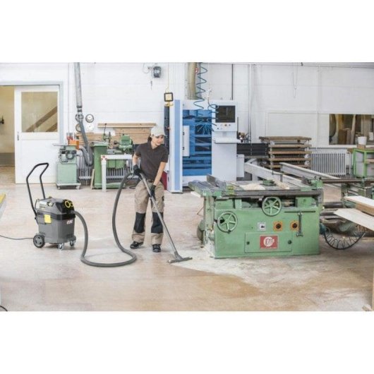 Aspirapolvere Industriale senza Sacco Kärcher NT 40/1 Tact Te 1380W 40L Nero Grigio Giallo