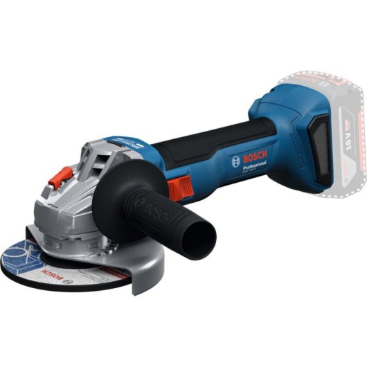 Amoladora Bosch GWS 18V-8 11000 RPM 12,5 cm Bateria 1,6 kg