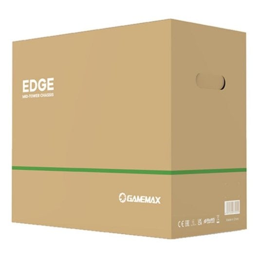 Boitier GameMax Edge Mini Tower Noir ITX micro ATX Verre Trempé ARGB