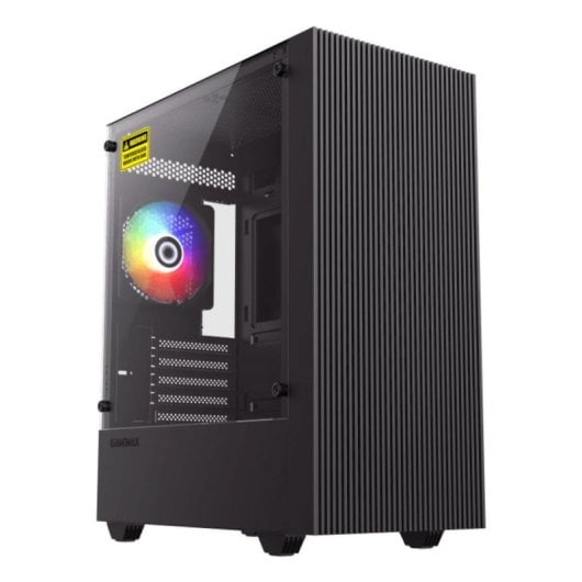 Boitier GameMax Edge Mini Tower Noir ITX micro ATX Verre Trempé ARGB
