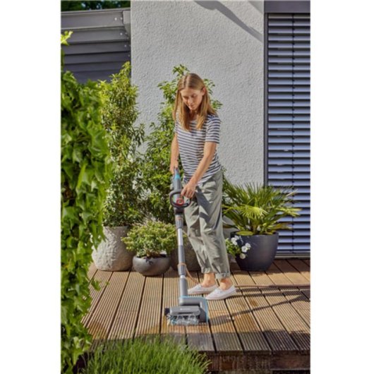 Pulitore Gardena AquaBrush Patio 14841-55 Batteria POWER FOR ALL