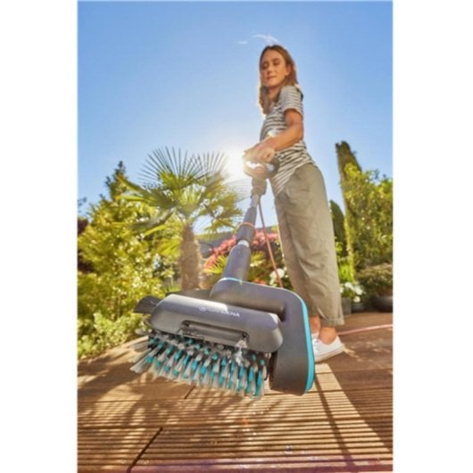 Pulitore Gardena AquaBrush Patio 14841-55 Batteria POWER FOR ALL