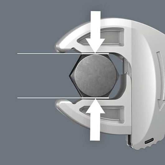 Chiave a gancio Wera 6006 Joker M/L acciaio inox 13 16 19 mm