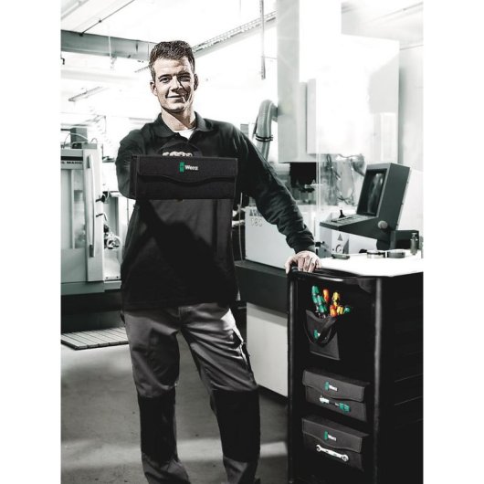 Boîte à outils Wera 2go 3 Noir 325 x 80 x 130 mm poignée