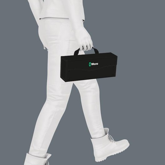 Boîte à outils Wera 2go 3 Noir 325 x 80 x 130 mm poignée