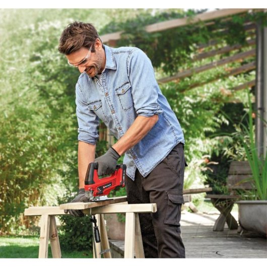 Sierra eléctrica Einhell TC-JS 18 Li inalámbrica con batería de 18V