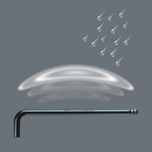 Clé hexagonale Wera 950/9 Hex-Plus 6 acier inoxydable 9 pièces métriques