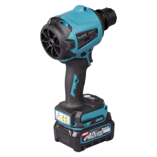 Soprador de folhas Makita AS001GZ 40 V Preto Azul Compacto 800 g